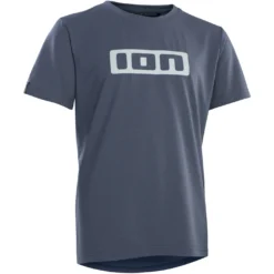 ION Bike Tee Short Sleeve Logo DR Youth - Storm Blue
