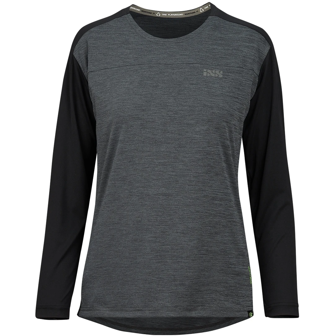 IXS Flow X Women Longsleeve Jersey - Ocean 2 IXS Flow X Women Longsleeve Jersey - Ocean - Image 2