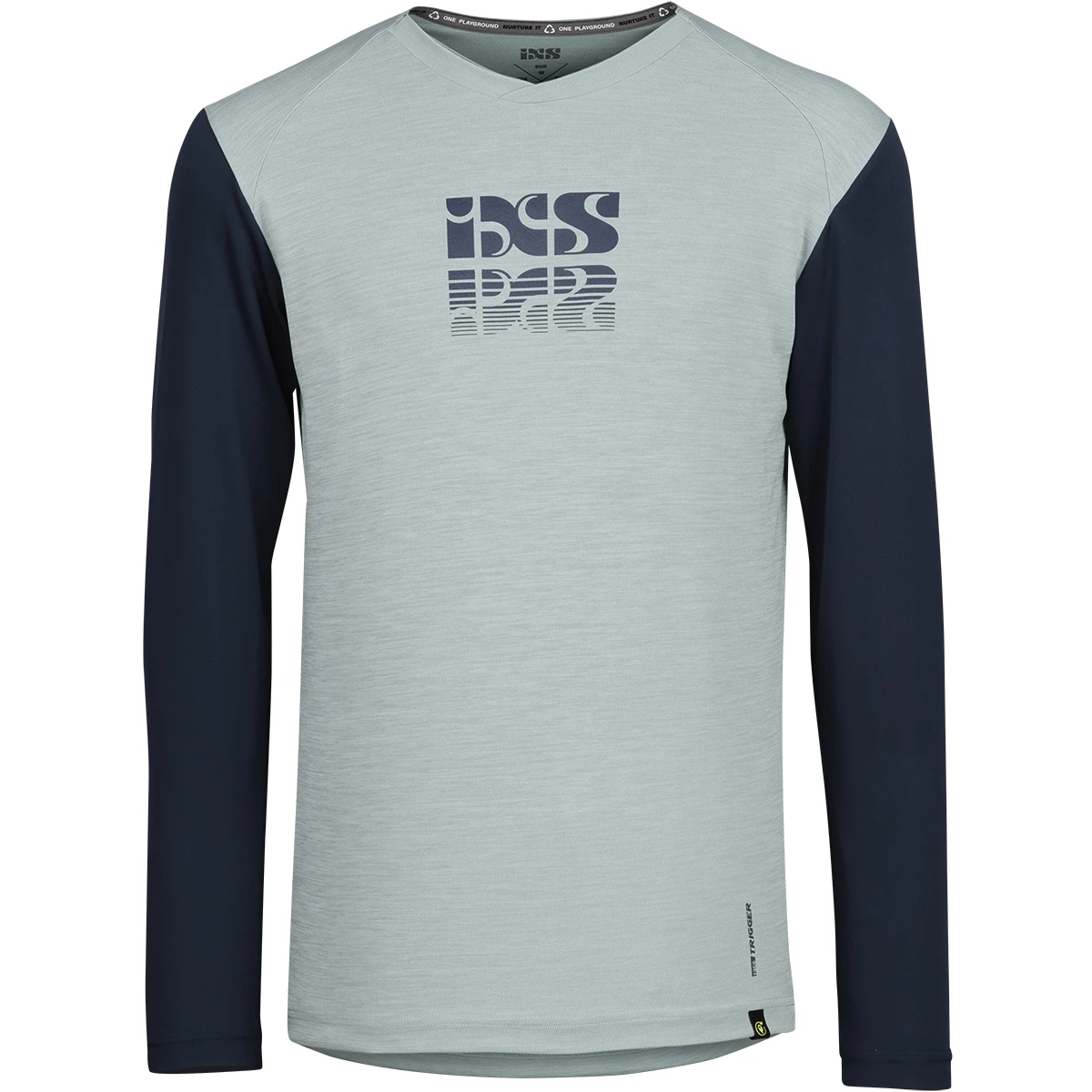 IXS Trigger X Kids Long Sleeve Jersey - Graphite/black 2 IXS Trigger X Kids Long Sleeve Jersey - Graphite/black - Image 2