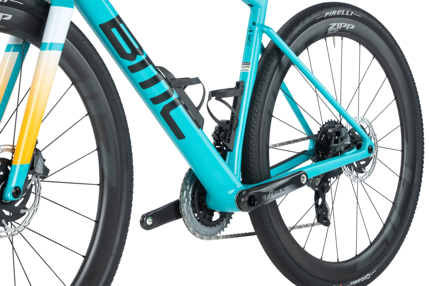 BMC KAIUS 01 TWO - Carbon Gravel Bike - 2023 - Turquoise & Black 8 BMC KAIUS 01 TWO - Carbon Gravel Bike - 2023 - Turquoise & Black - Image 8