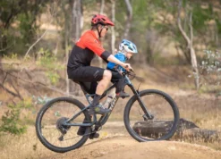 Shotgun Front Mounted MTB Child Bike Seat - Black -Bike Sale Shop kids ride shotgun mtb child bike seat detail 2 959465