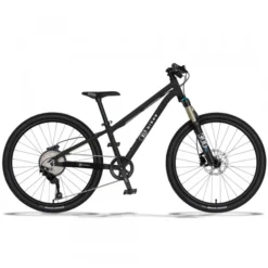 KUbikes 24S MTB Disc - 24" Kids Mountainbike - 2022 - Black