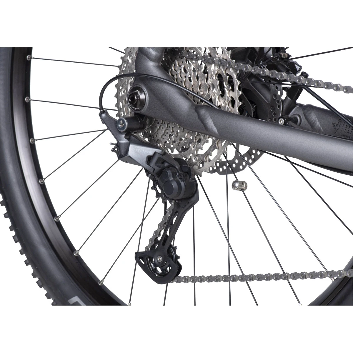 Lapierre OVERVOLT HT 8.6 - 29" Electric Mountain Bike - 2022 - Grey 4 Lapierre OVERVOLT HT 8.6 - 29" Electric Mountain Bike - 2022 - Grey - Image 4