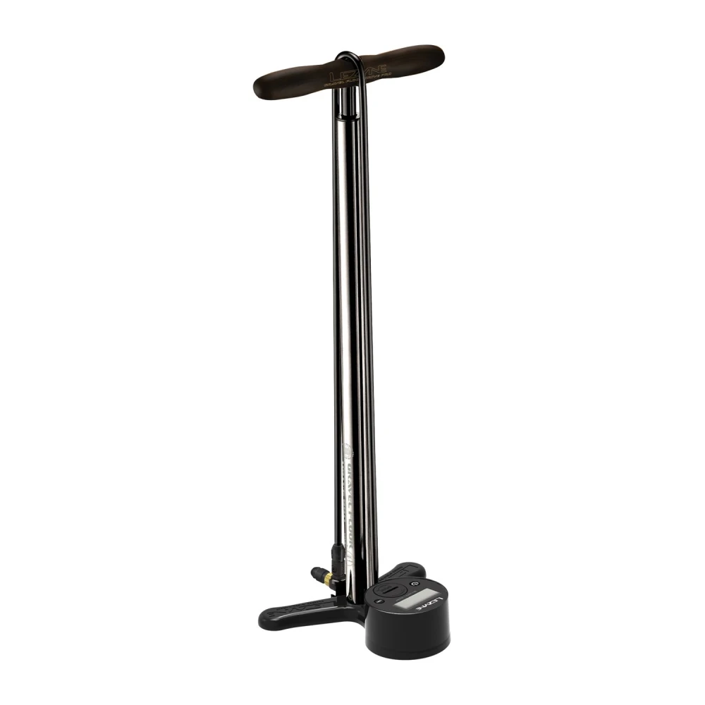 Lezyne Gravel Digital Drive Pro - Floor Pump - Silver 1 Lezyne Gravel Digital Drive Pro - Floor Pump - Silver