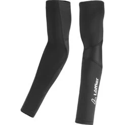 Loeffler Löffler Windstopper Light Arm Warmers - Black 990