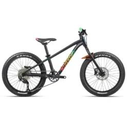 Orbea LAUFEY H30 - 20" Kids Mountainbike - 2023 - Black (matt) - Rainbow
