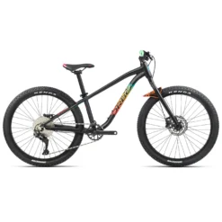 Orbea LAUFEY H30 - 24" Kids Mountainbike - 2023 - Black (matt) - Rainbow