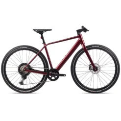 Orbea Vibe H10 City E-Bike - 2022 - Metallic Dark Red (Gloss)