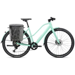 Orbea VIBE MID H10 EQ Women Urban E-Bike - 2022 - Light Green (gloss)