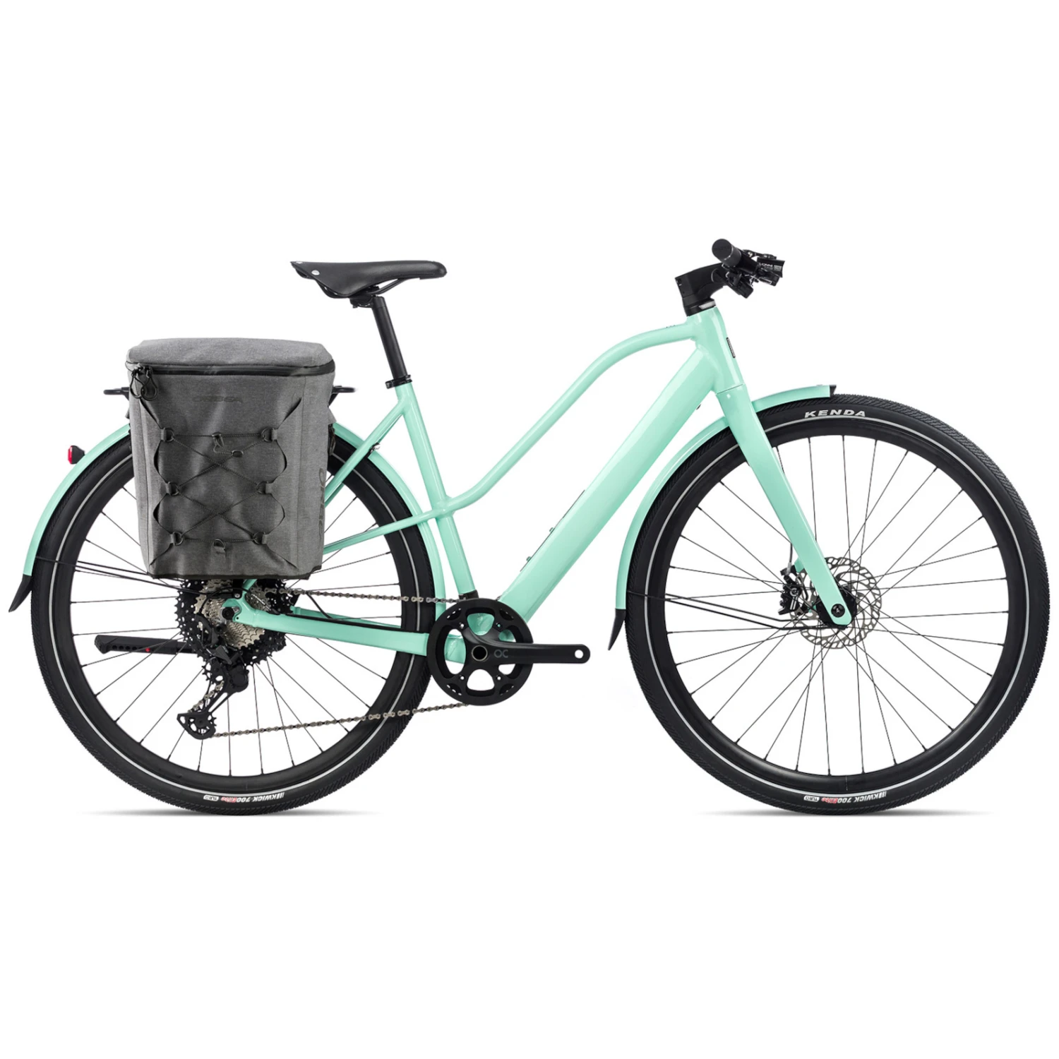 Orbea VIBE MID H10 EQ Women Urban E-Bike - 2022 - Light Green (gloss) 1 Orbea VIBE MID H10 EQ Women Urban E-Bike - 2022 - Light Green (gloss)
