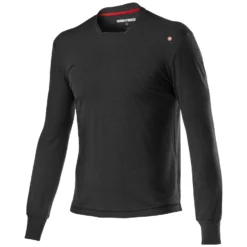 Castelli Merino LS Tee - Light Black 085