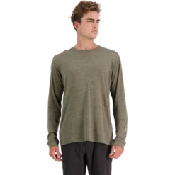 Mons Royale Zephyr Merino Cool Longsleeve - Olive