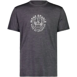 Mons Royale Zephyr Merino Cool T-Shirt - Smoke -Bike Sale Shop mons royale zephyr merino cool t shirt smoke 2 1438807