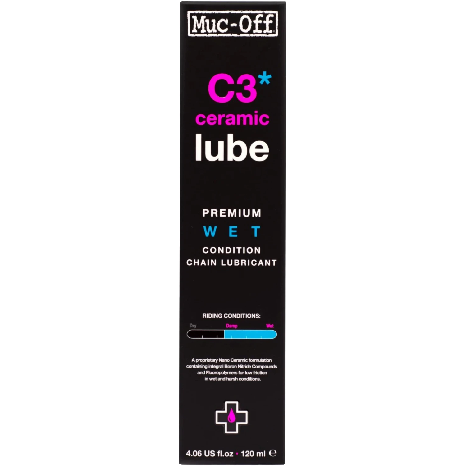 Muc-Off C3 Wet Ceramic Lube 120ml 2 Muc-Off C3 Wet Ceramic Lube 120ml - Image 2