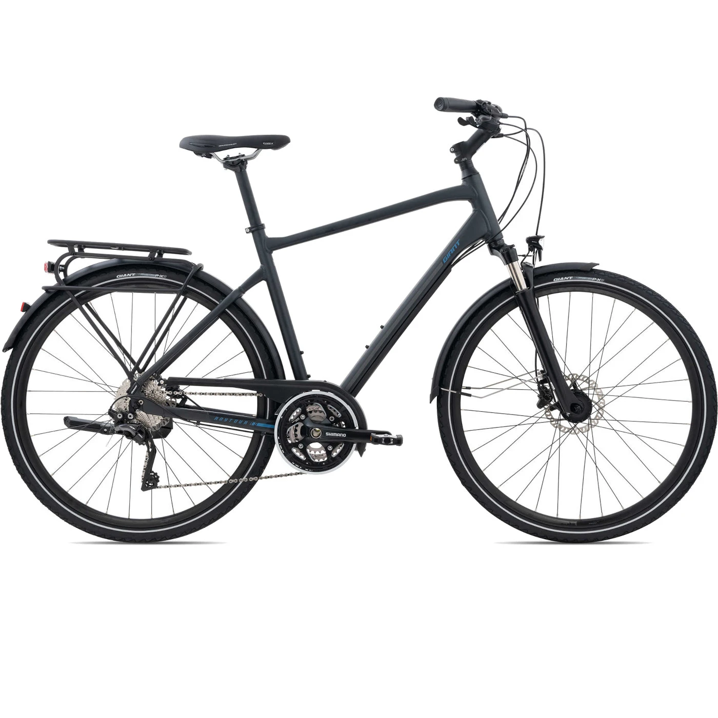 Giant ANYTOUR RS 1 - Trekking Bike - 2022 - Metallic Black 1 Giant ANYTOUR RS 1 - Trekking Bike - 2022 - Metallic Black