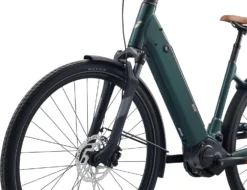 Liv ALLURE E+ 1 BD SPORT 500Wh - Easy Entry Electric City Bike - 2023 - Trekking Green -Bike Sale Shop my22allureeplus1 coloratrekkinggreen d4 1203224