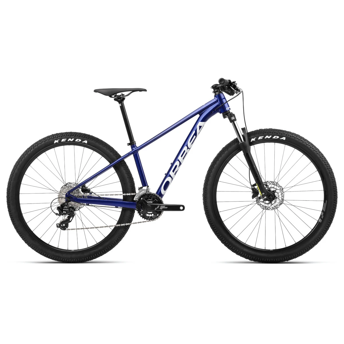 Orbea ONNA XS Junior 50 - 27.5" Youth Mountain Bike - 2023 - Violet Blue - White (gloss) 1 Orbea ONNA XS Junior 50 - 27.5" Youth Mountain Bike - 2023 - Violet Blue - White (gloss)