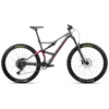 Orbea OCCAM H20 Eagle Mountain Bike - 2023 - Glitter Anthracite - Metallic Red (gloss)