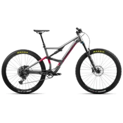 Orbea OCCAM H20 Eagle Mountain Bike - 2023 - Glitter Anthracite - Metallic Red (gloss)