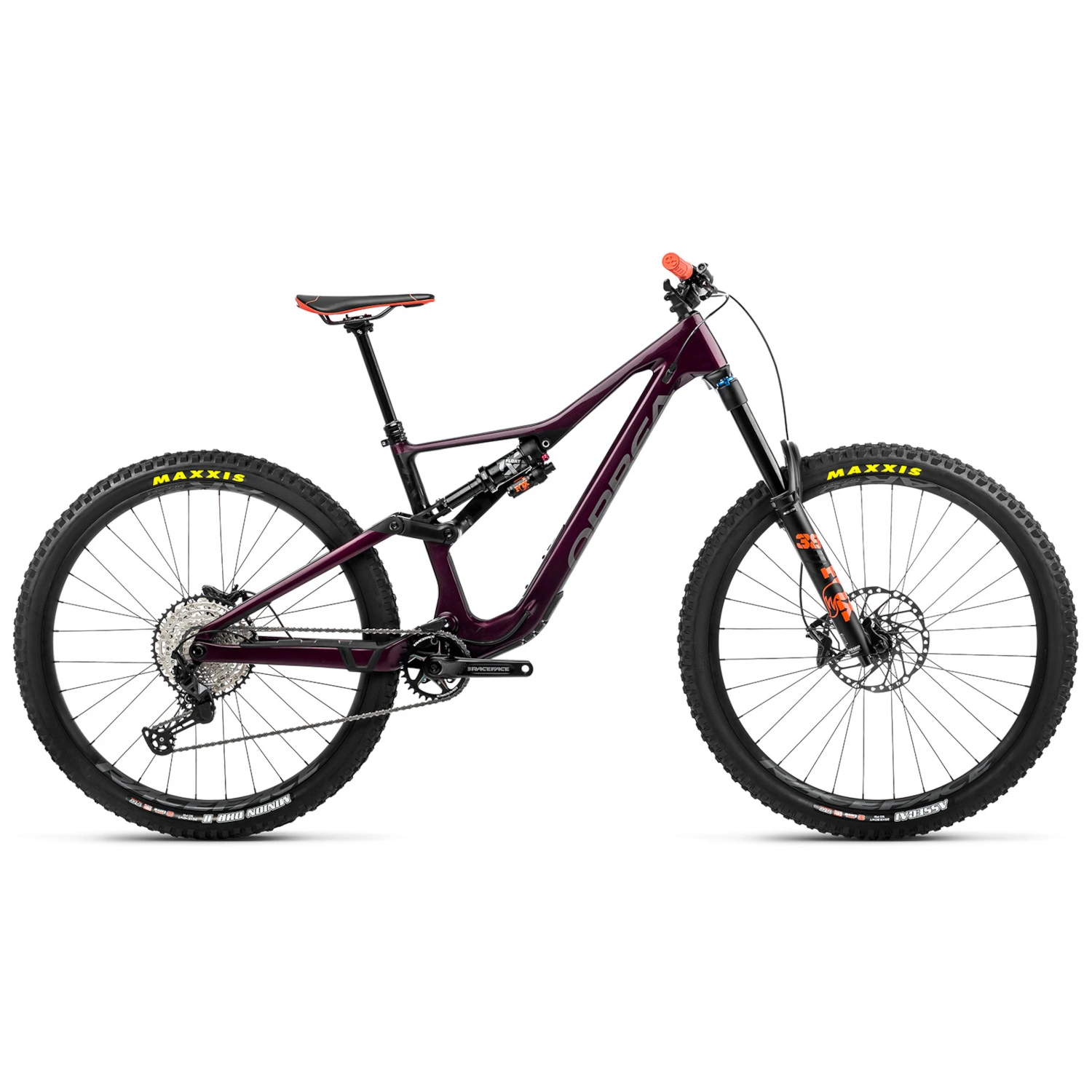 Orbea RALLON M20 - 29" Carbon Mountain Bike - 2023 - Metallic Mulberry (gloss-matt) 1 Orbea RALLON M20 - 29" Carbon Mountain Bike - 2023 - Metallic Mulberry (gloss-matt)