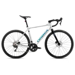 Orbea GAIN D30 105 Roadbike E-Bike - 2023 - Metallic Silver (matt) - Black (gloss)