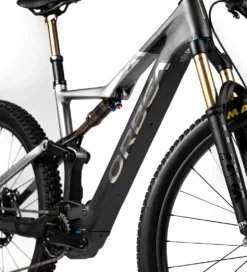 Orbea RISE M-LTD Electric Mountain Bike - 2023 - Carbon Raw - Shark Grey (matt) -Bike Sale Shop n375ttcc v1 side orbea rise m10 detail 02 1440590 2
