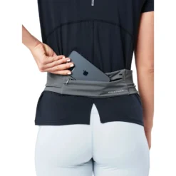 Nathan Sports Adjustable Fit Zipster 2.0 Hip Belt - Gravity Grey -Bike Sale Shop nathan sports adjustable fit zipster 2 0 hip belt gravity grey 4 1449728