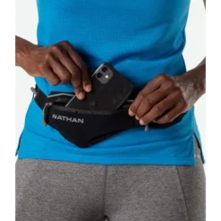Nathan Sports Mirage Pak Plus Running Belt - Black -Bike Sale Shop nathan sports mirage pak plus hip belt black 3 1 1168327