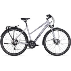 CUBE NATURE EXC Allroad - Women Cross Bike - 2023 - Polarsilver / Black A00