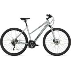 CUBE NATURE EXC - Women Cross Bike - 2023 - Polarsilver / Black A00
