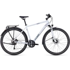CUBE NATURE Pro Allroad - Cross Bike - 2023 - Frostwhite / Grey A00