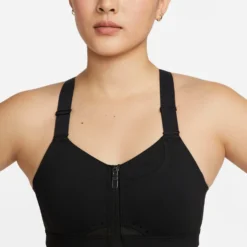 Nike Alpha Dri-FIT Women's High-Support Padded Front-Zip Sports Bra - Cup Size A - Black/black/dark Smoke Grey/dark Smoke Grey DD0436-010 -Bike Sale Shop nike alpha dri fit women s high support padded front zip sports bra black black dark smoke grey dark smoke grey dd0436 010 5 1214991
