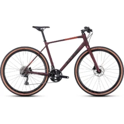 CUBE NULANE Race - Fitness Bike - 2023 - Rubyred / Black