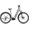CUBE NURIDE HYBRID EXC 625 Allroad - Easy Entry Electric Bike - 2023 - Polarsilver / Black A00