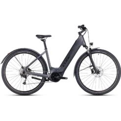CUBE NURIDE HYBRID Performance 625 Allroad - Easy Entry Electric Bike - 2023 - Graphite / Black