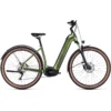CUBE NURIDE HYBRID Pro 625 Allroad - Easy Entry Electric Bike - 2023 - Shinymoss / Black