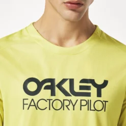 Oakley Factory Pilot MTB Shortsleeve Jersey - Sulphur -Bike Sale Shop oakley factory pilot mtb shortsleeve jersey sulphur 6 1178373