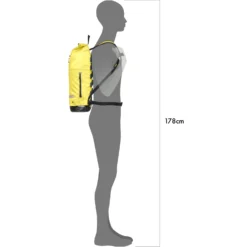 ORTLIEB Commuter-Daypack City 21L Backpack - Lemon Sorbet -Bike Sale Shop ortlieb commuter daypack 21 lemon r4110 5 1126599