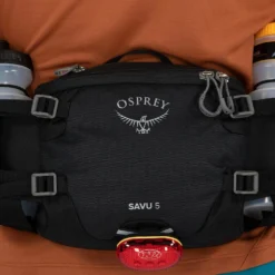 Osprey Savu 5 Waist Pack - Black 2022 -Bike Sale Shop osprey savu 5 waist pack black 6 987317