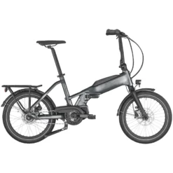 Bergamont PAUL-E EQ EDITION - Folding Electric Bike - 2023 - Matt Flaky Silver