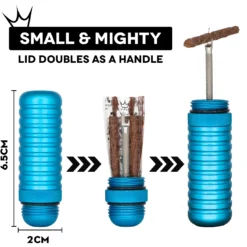 Peaty's Holeshot Tubeless Puncture Plugger Kit - Black -Bike Sale Shop peatys holeshot set de reparation tubeless 3 1493713