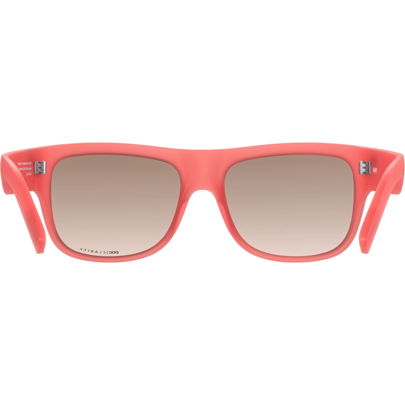 POC Want Glasses - 1732 Ammolite Coral Translucent / Brown/Silver Mirror 4 POC Want Glasses - 1732 Ammolite Coral Translucent / Brown/Silver Mirror - Image 4