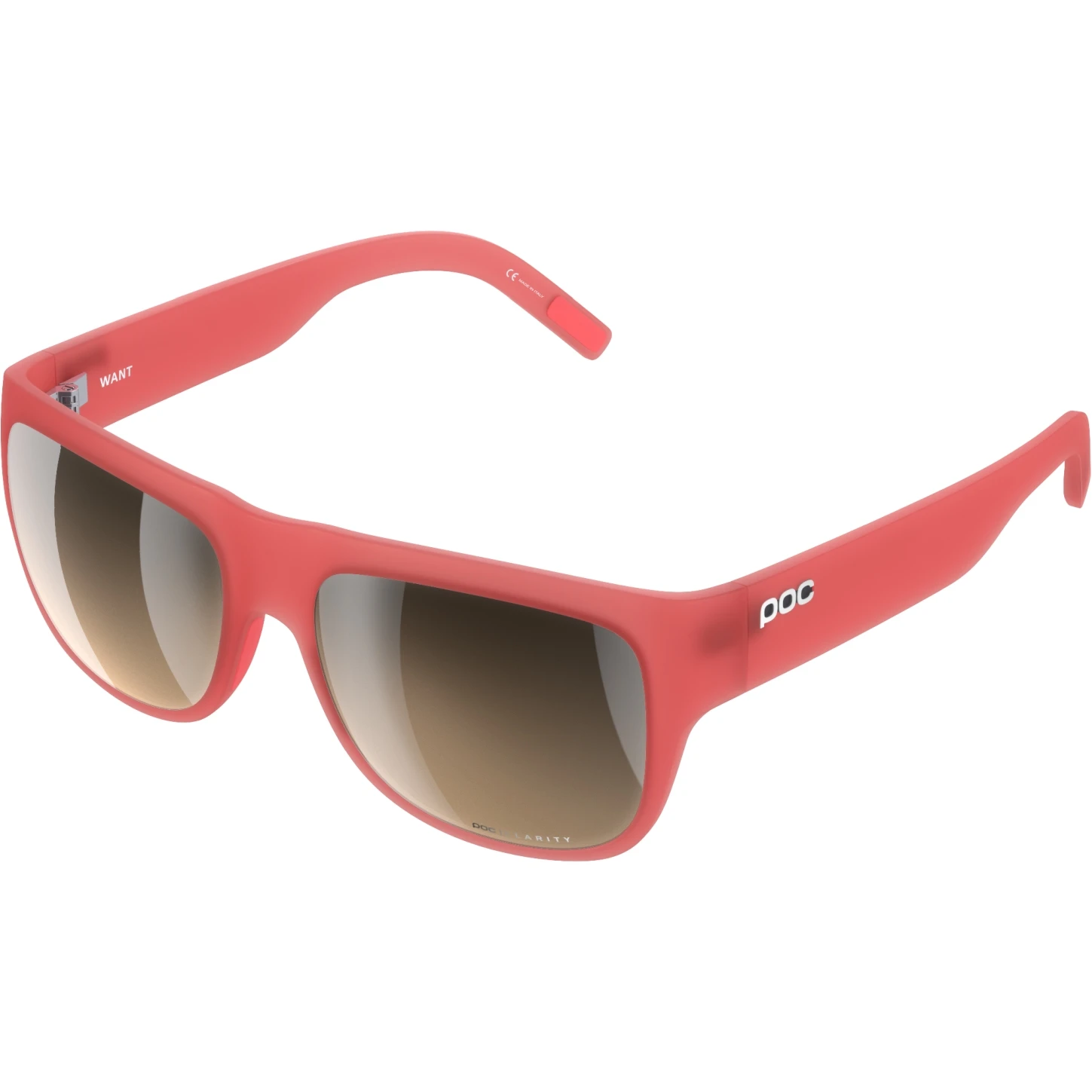 POC Want Glasses - 1732 Ammolite Coral Translucent / Brown/Silver Mirror 1 POC Want Glasses - 1732 Ammolite Coral Translucent / Brown/Silver Mirror