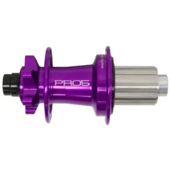 Hope Pro 5 Rear Hub - 6-Bolt - 12x142mm | Shimano HG (Steel) - Purple