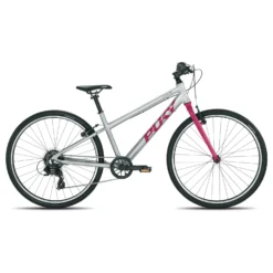 Puky LS-PRO 26-8 - 26" Kids Bike | Shimano / 8 Gears - Silver/berry