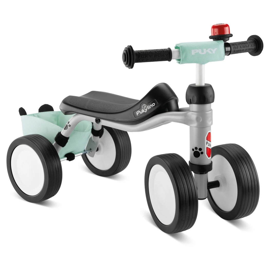 Puky PUKYlino Children's Running Bike - Bundle Incl. Frame Bag - Grey Panda 4 Puky PUKYlino Children's Running Bike - Bundle Incl. Frame Bag - Grey Panda - Image 4