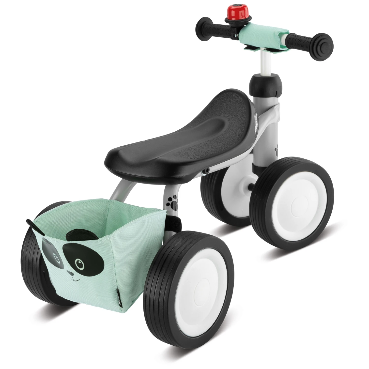Puky PUKYlino Children's Running Bike - Bundle Incl. Frame Bag - Grey Panda 3 Puky PUKYlino Children's Running Bike - Bundle Incl. Frame Bag - Grey Panda - Image 3
