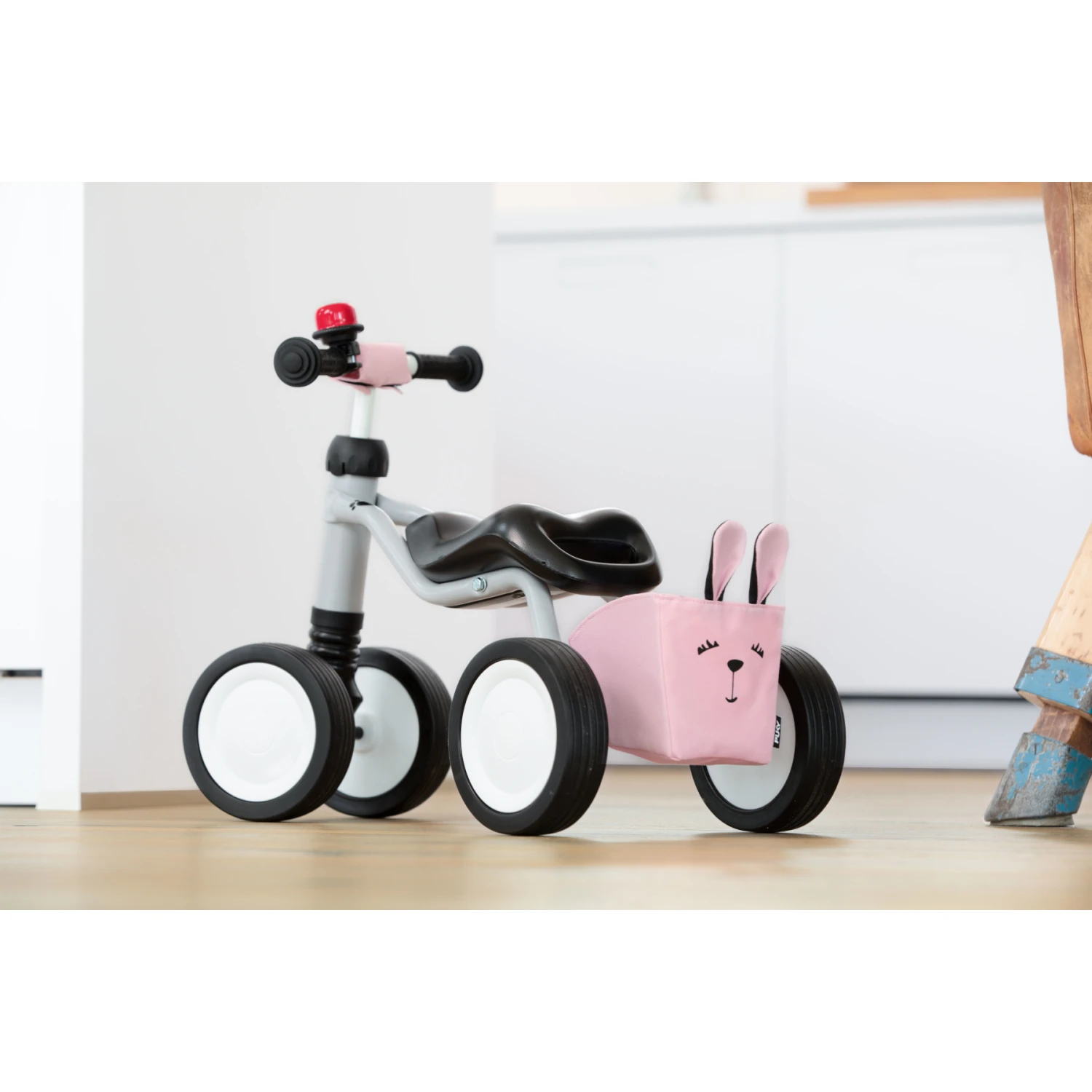 Puky WUTSCH Children's Balance Bike - Bundle Incl. Frame Bag - Grey Bunny 8 Puky WUTSCH Children's Balance Bike - Bundle Incl. Frame Bag - Grey Bunny - Image 8