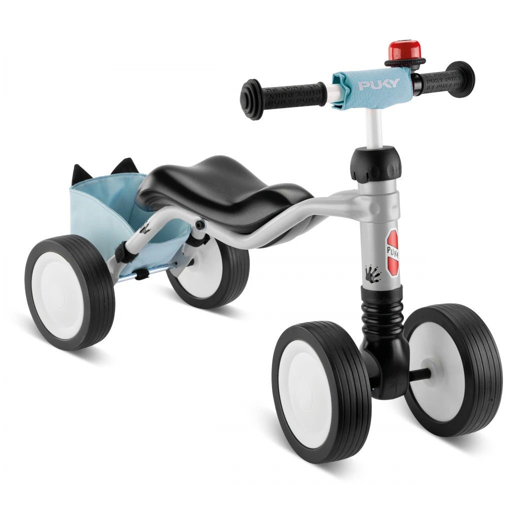 Puky WUTSCH Children's Balance Bike - Bundle Incl. Frame Bag - Grey Racoon 4 Puky WUTSCH Children's Balance Bike - Bundle Incl. Frame Bag - Grey Racoon - Image 4