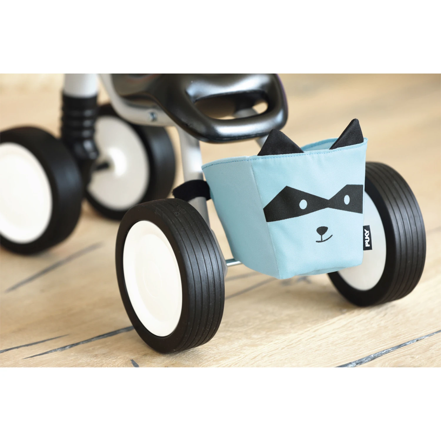 Puky WUTSCH Children's Balance Bike - Bundle Incl. Frame Bag - Grey Racoon 8 Puky WUTSCH Children's Balance Bike - Bundle Incl. Frame Bag - Grey Racoon - Image 8